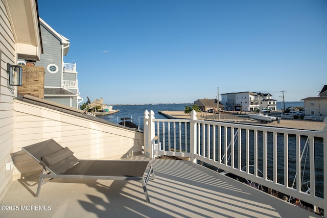 149 Valencia Dr, Brick, NJ 08723 - balcony with a water view