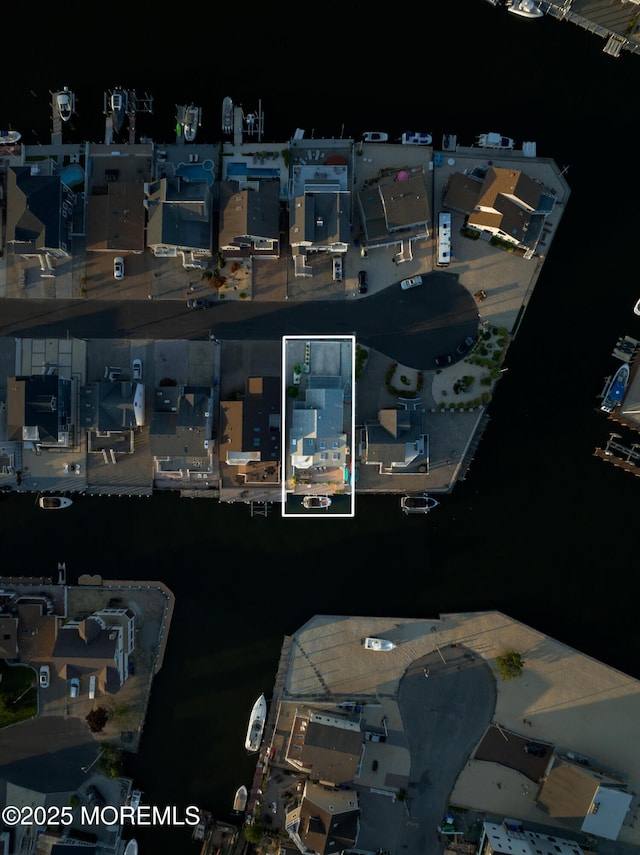 149 Valencia Dr, Brick, NJ 08723 - aerial view at night