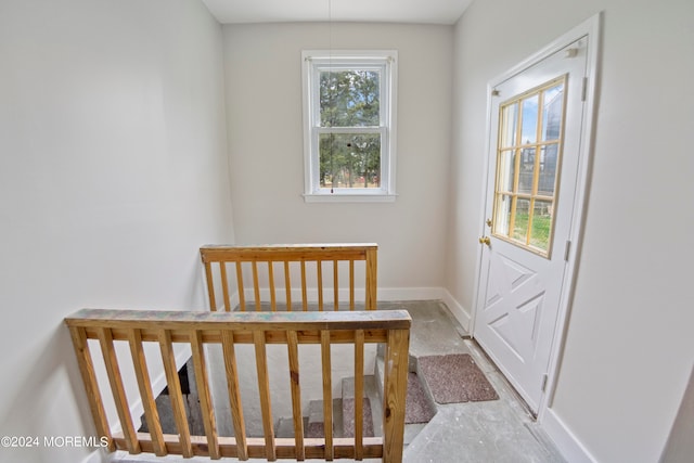 interior space with a wealth of natural light