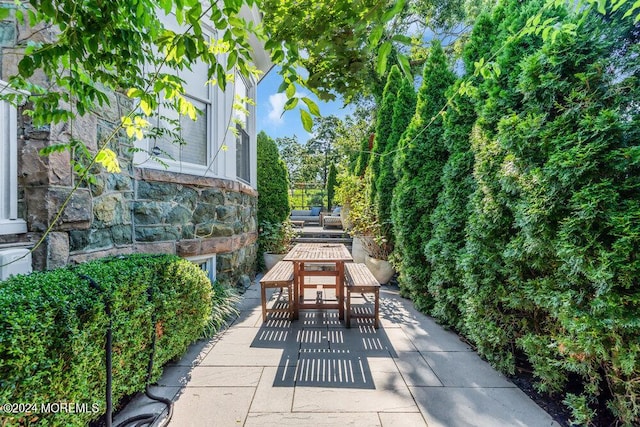 view of patio