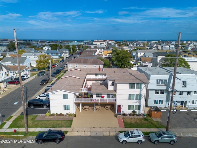 drone / aerial view featuring a residential view