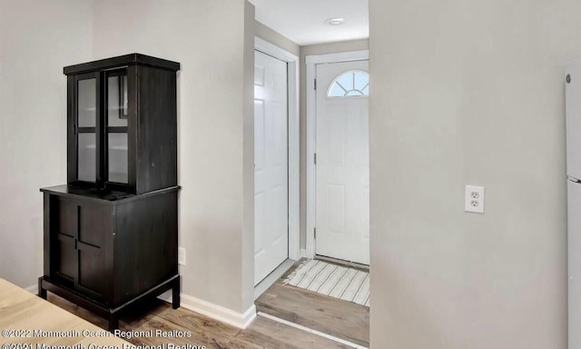 52 Liberty St, Long Branch, NJ 07740 - entryway with wood finished floors and baseboards