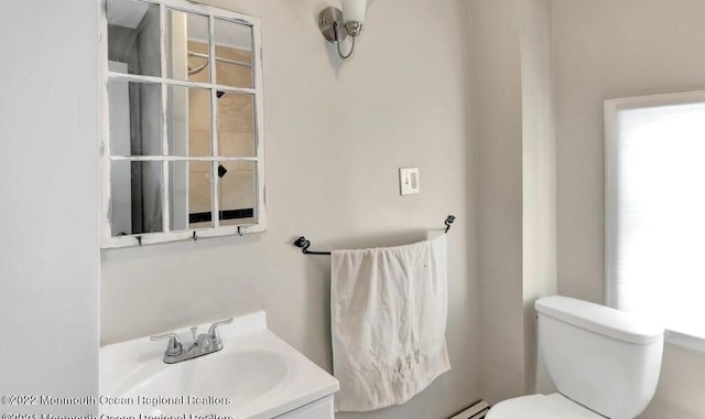 52 Liberty St, Long Branch, NJ 07740 - bathroom with toilet and vanity