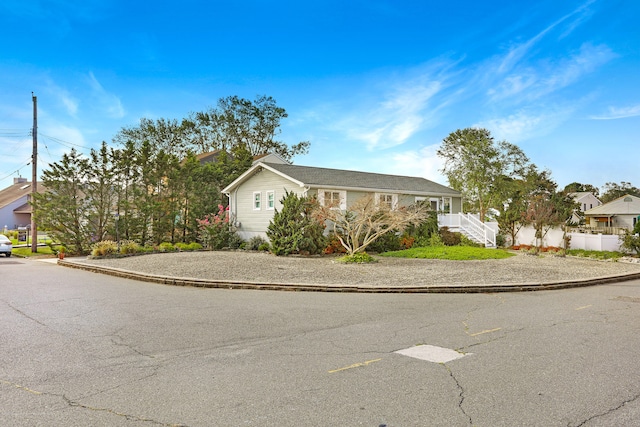 view of ranch-style home