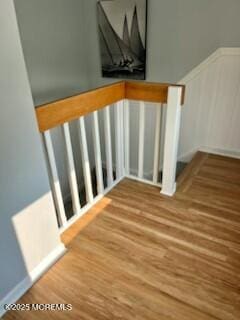 19 Coronado Rd, Lavallette, NJ 08735 - stairway featuring wood finished floors