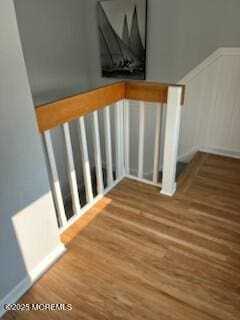 19 Coronado Rd, Lavallette, NJ 08735 - staircase with wood finished floors