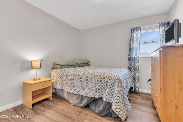 318 Bayview Ave, Union Beach, NJ 07735 - bedroom with baseboards and wood finished floors