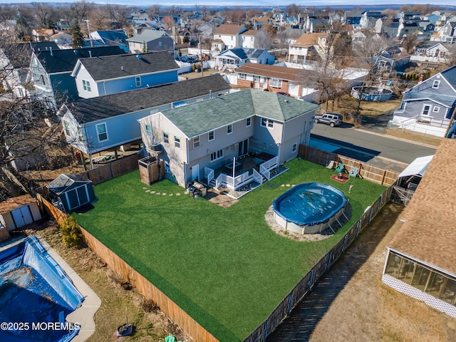 318 Bayview Ave, Union Beach, NJ 07735 - aerial view with a residential view