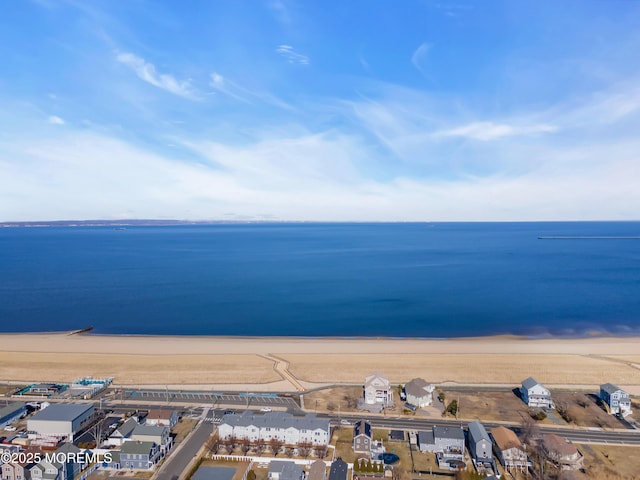 318 Bayview Ave, Union Beach, NJ 07735 - drone / aerial view featuring a water view