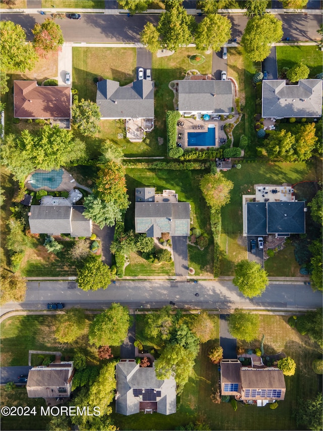 drone / aerial view