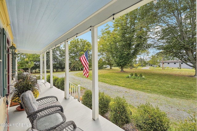 unfurnished sunroom featuring wood finished floors and a wall of windows