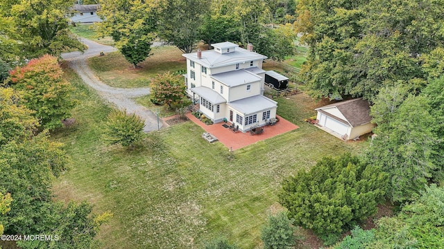 aerial view
