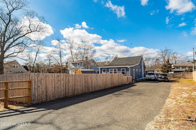 exterior space featuring a residential view