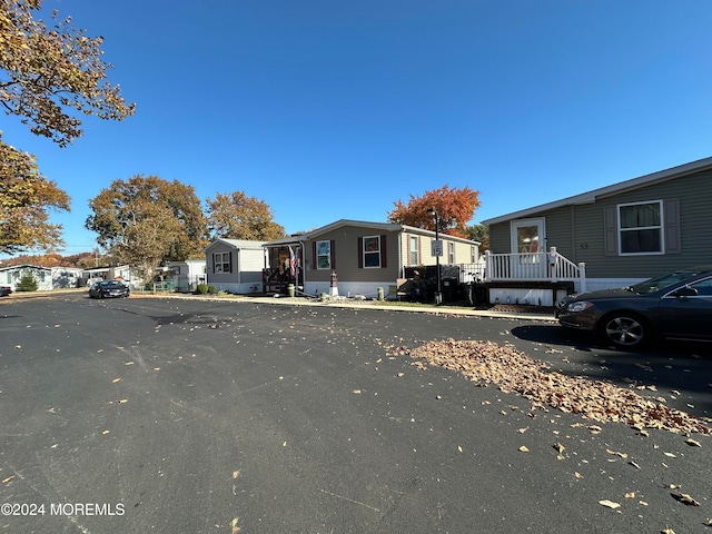 view of manufactured / mobile home