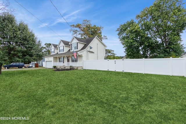 exterior space featuring a lawn