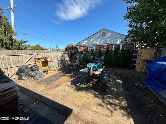 view of patio / terrace