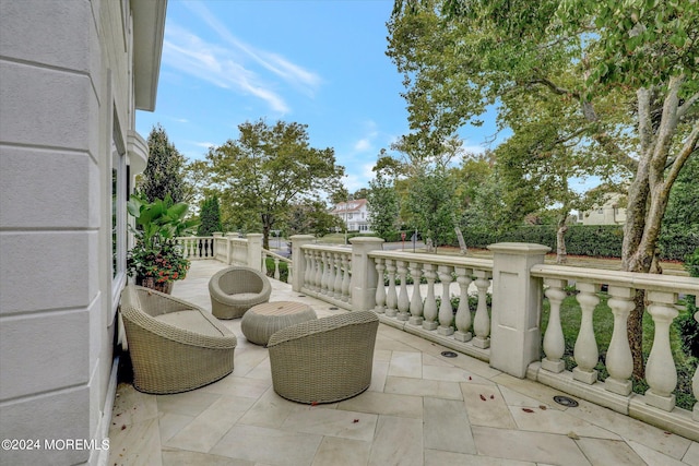 exterior space with a patio area