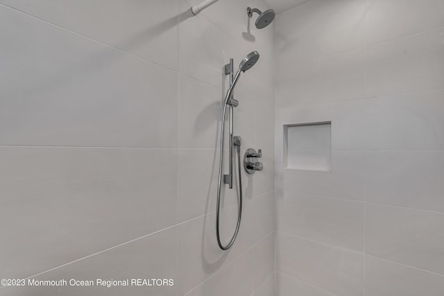 49 N Cherokee Ln, Brick, NJ 08724 - bathroom view of a tile shower