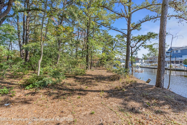 49 N Cherokee Ln, Brick, NJ 08724 - view of yard featuring a water view
