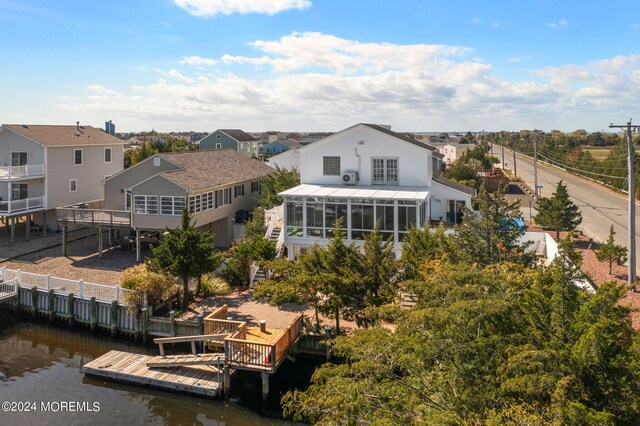 view of back of property