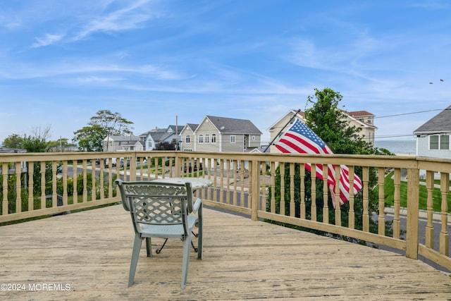 view of deck