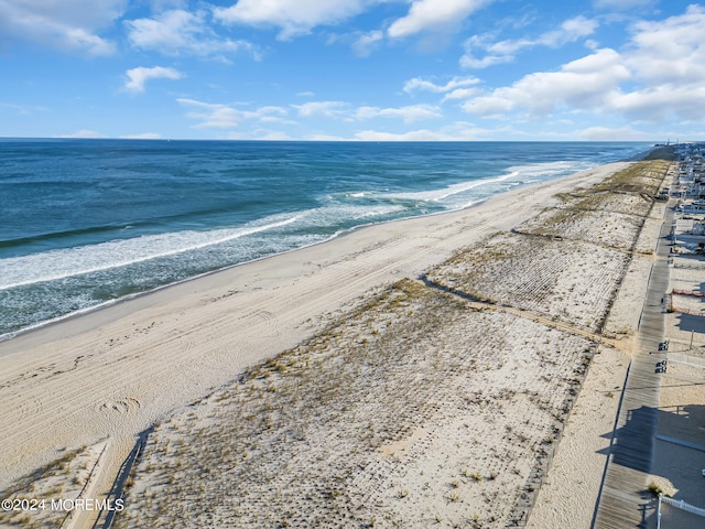 water view featuring a view of the beach