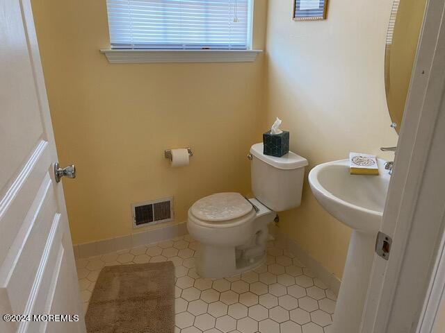 bathroom with toilet