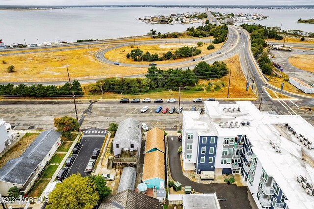 304 Bay Blvd, Seaside Heights, NJ 08751 - drone / aerial view of a large body of water and a major roadway