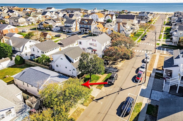 204 19th Ave, Belmar, NJ 07719 - aerial perspective of suburban area with a nearby body of water