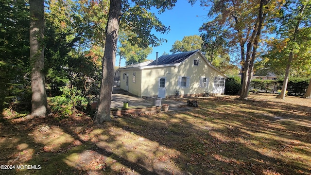 view of side of property