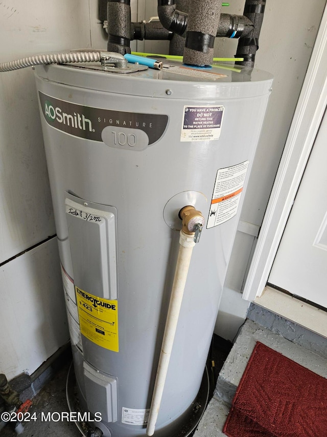 utilities with water heater