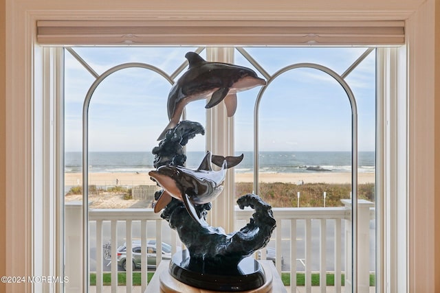 1805 Ocean Ave, Spring Lake, NJ 07762 - detailed view of waterfront with a beach