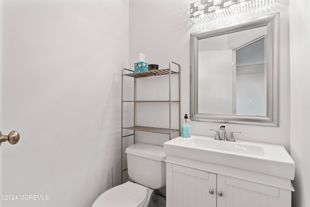 bathroom featuring sink and toilet