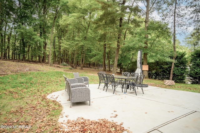 view of patio