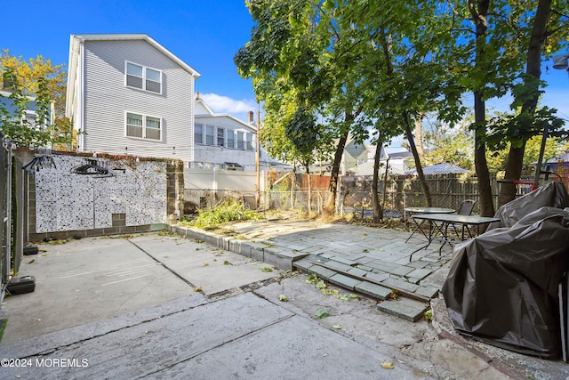 view of patio / terrace with grilling area