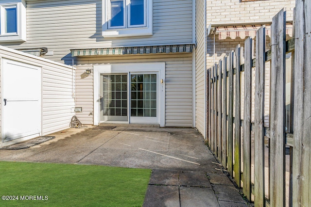 exterior space featuring a patio