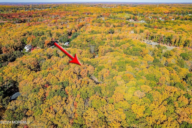 2 Filmore Dr, Millstone, NJ 08510 - aerial view with a wooded view