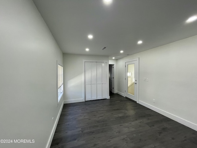 19 Nicholas Blvd, Jackson, NJ 08527 - empty room featuring recessed lighting, baseboards, dark wood-style flooring, and visible vents