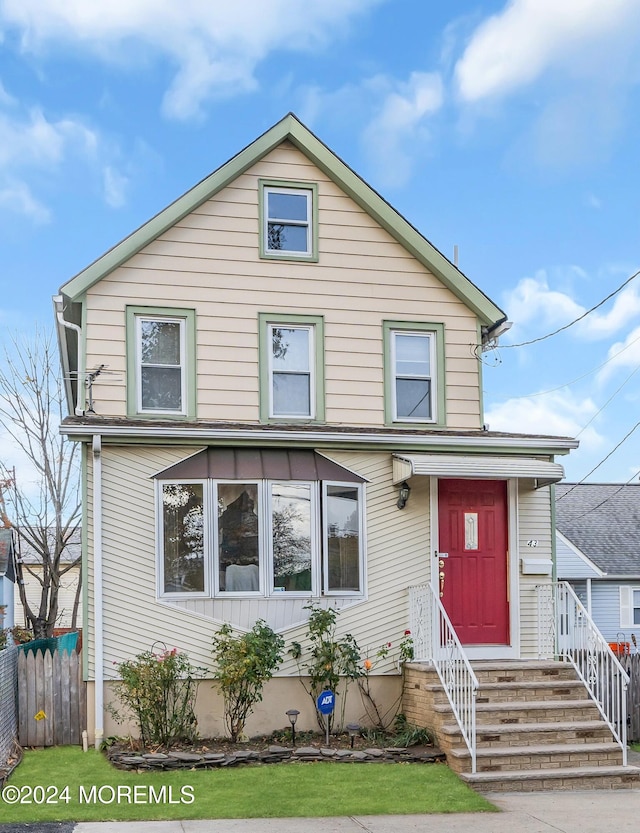 view of front of house