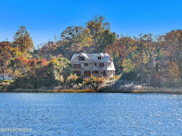 1604 Marconi Rd, Wall, NJ 07719 - water view featuring a forest