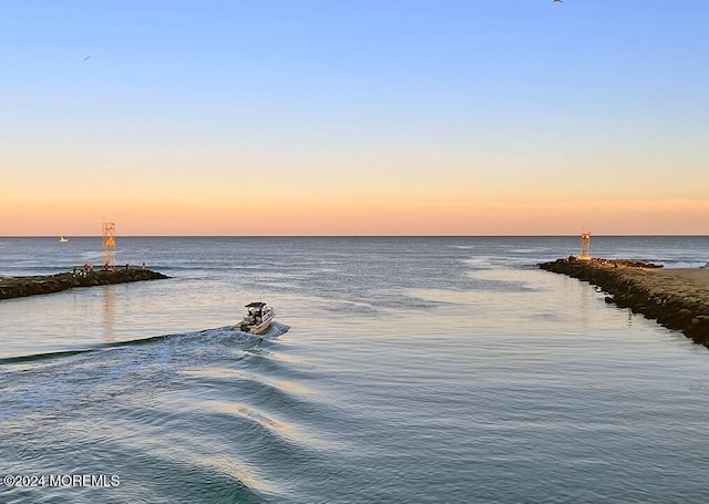 property view of water