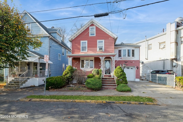 front facade featuring a garage