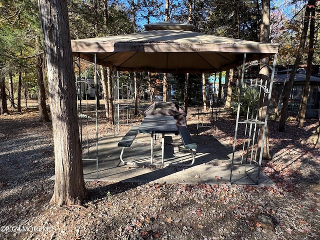 surrounding community featuring a gazebo