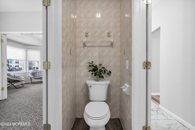 bathroom with toilet