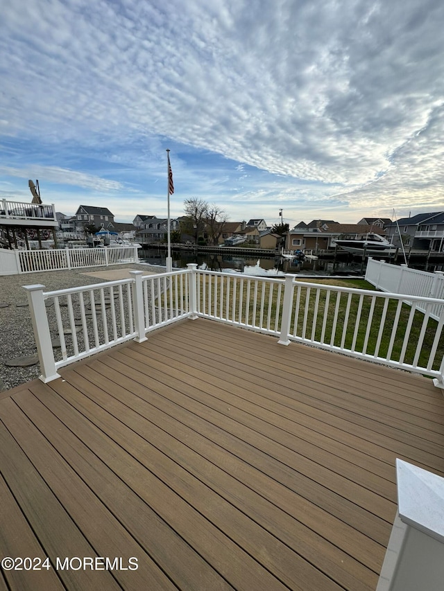 view of deck