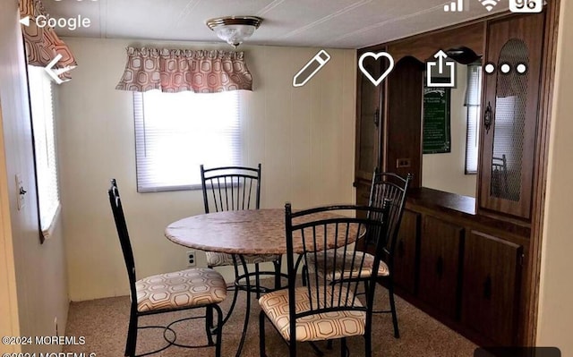 47 Nancy Ln, Barnegat, NJ 08005 - dining space with carpet floors