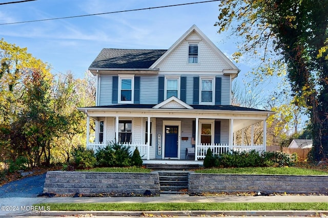 victorian home with a porch