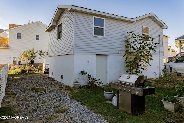 view of rear view of house