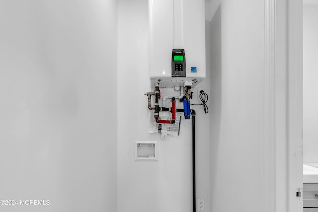 room details with water heater