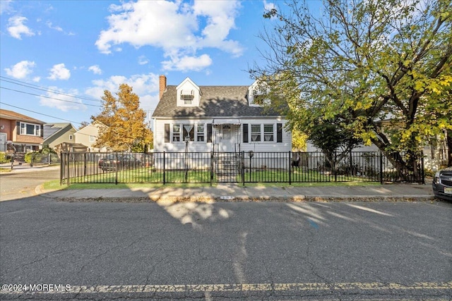 view of cape cod home